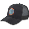 Crossing Curved Bill Trucker - Black - Adjustable Trucker Hat | Dakine