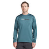 Syncline Long Sleeve Bike Jersey - Galactic Blue - Men's Long Sleeve Bike Jersey | Dakine